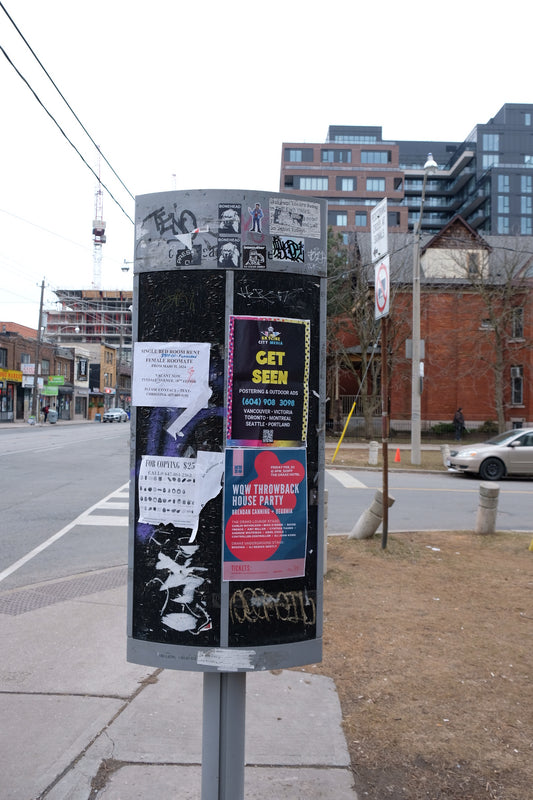 Try Toronto - Postering Premium Reach - 150 Posters & Pick-Your-Own City Distribution