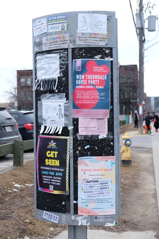 Try Toronto - Postering Expansive: 100 Posters & Pick-Your-Own City Distribution
