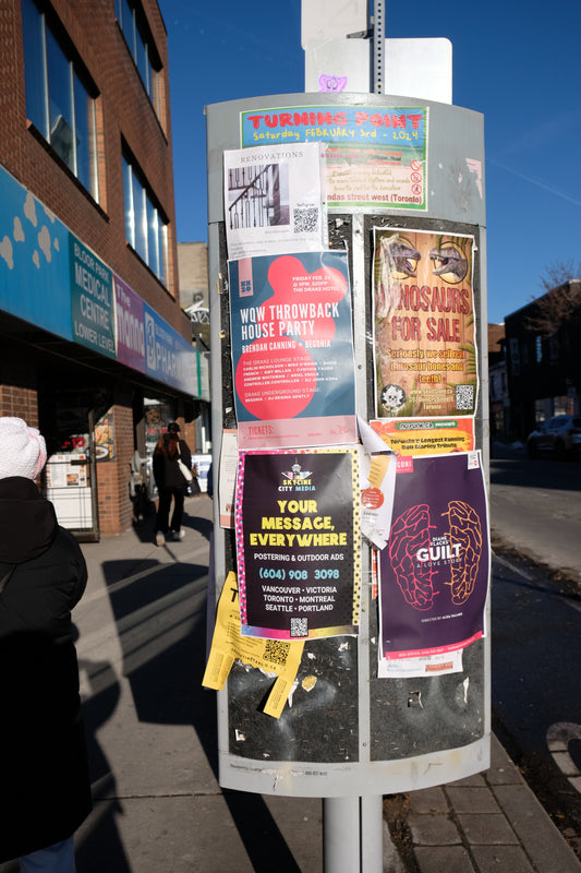 Try Toronto - Basic Postering: 50 Posters & Targeted Pick-Your-Own City Distribution